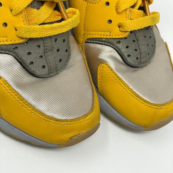 Nike‎ Air Huarache Women's Sz 7 Custom ID Sneakers Yellow Trainer - Picture 9 of 9